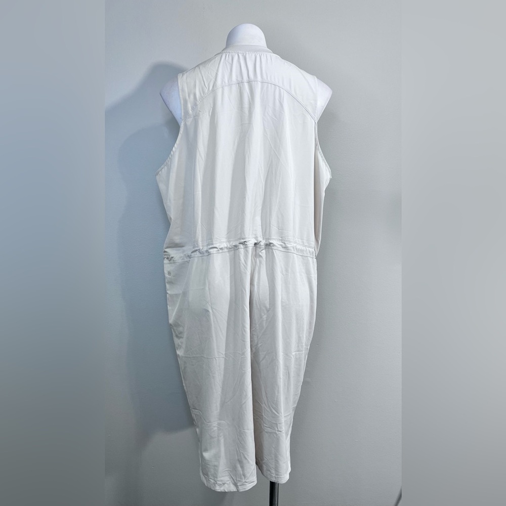 Zella White Sleeveless Dress - Picture 4 of 6